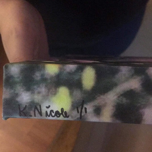 🎀SOLD🎀Unframed “Purple Pixie” Canvas Print - Picture 4 of 5